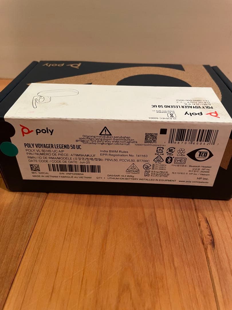 POLY VOYAGER LEGEND 50 UC ワイヤレスイヤホン