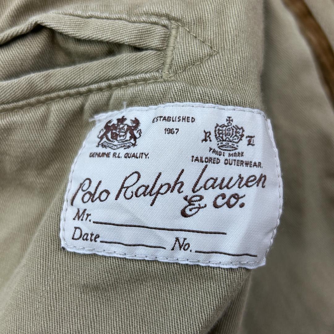 ホ*4様 ラルフローレン　エルボーパッチ　コーデュロイジャケット　古着　ライトブ