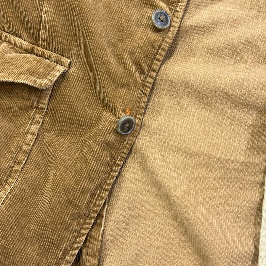 ホ*4様 ラルフローレン　エルボーパッチ　コーデュロイジャケット　古着　ライトブ