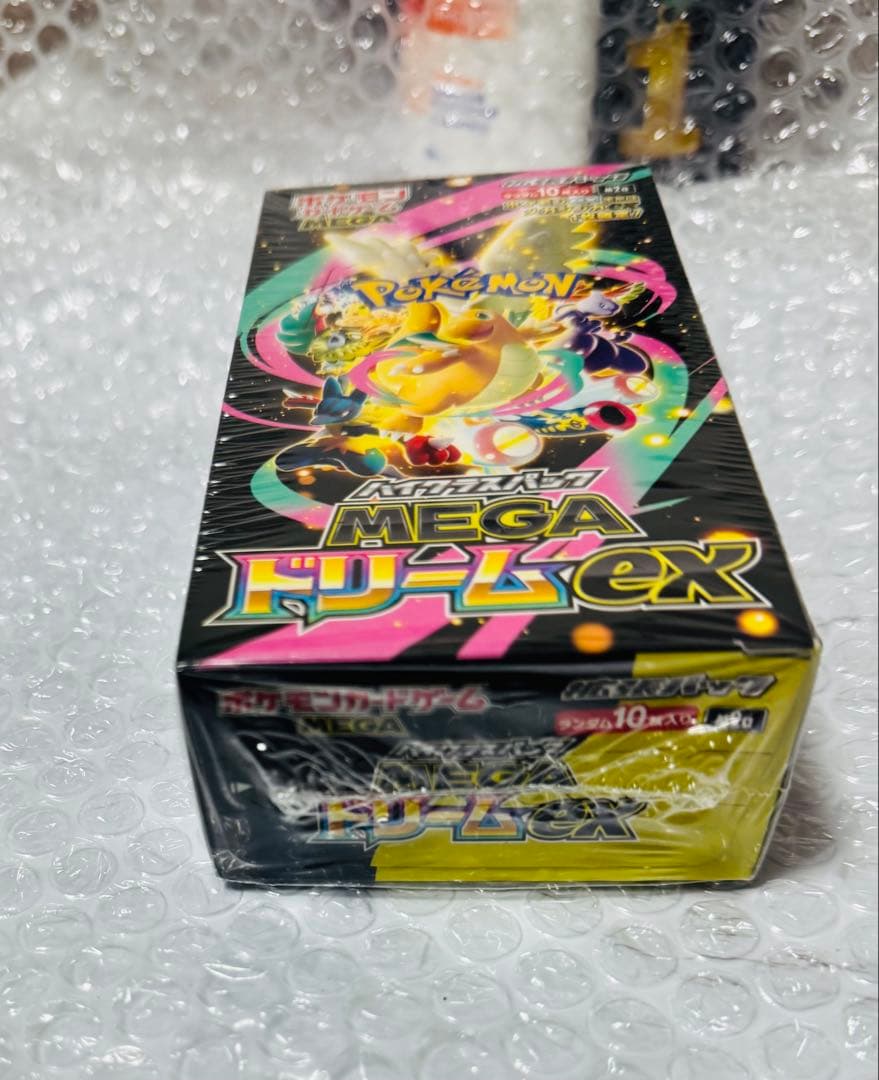 新品・未開封】ポケモンカードゲーム MEGAドリームEX 10パック入り