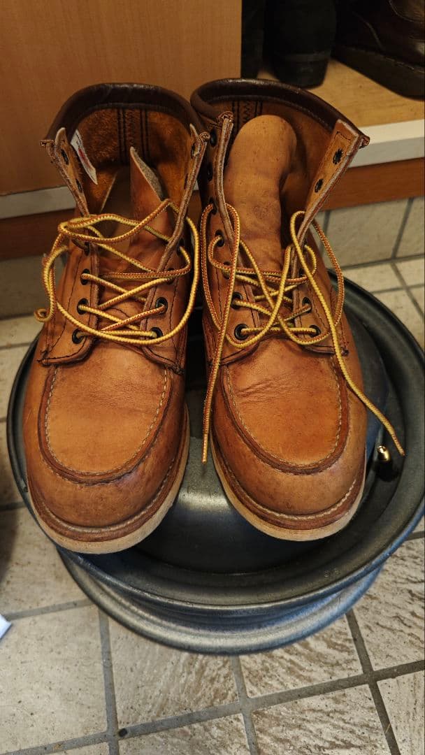 RED WING ブーツ　25cm　モックトゥ　レッドウィング　7