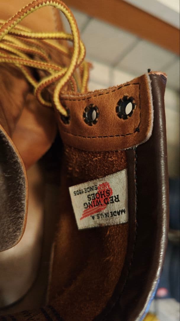 RED WING ブーツ　25cm　モックトゥ　レッドウィング　7