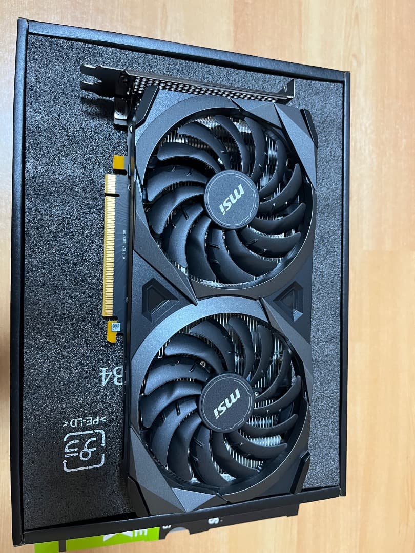 グラフィックボード・グラボ・ビデオカード MSI RTX 3060 VENTUS 2X 12G OC VD7553
