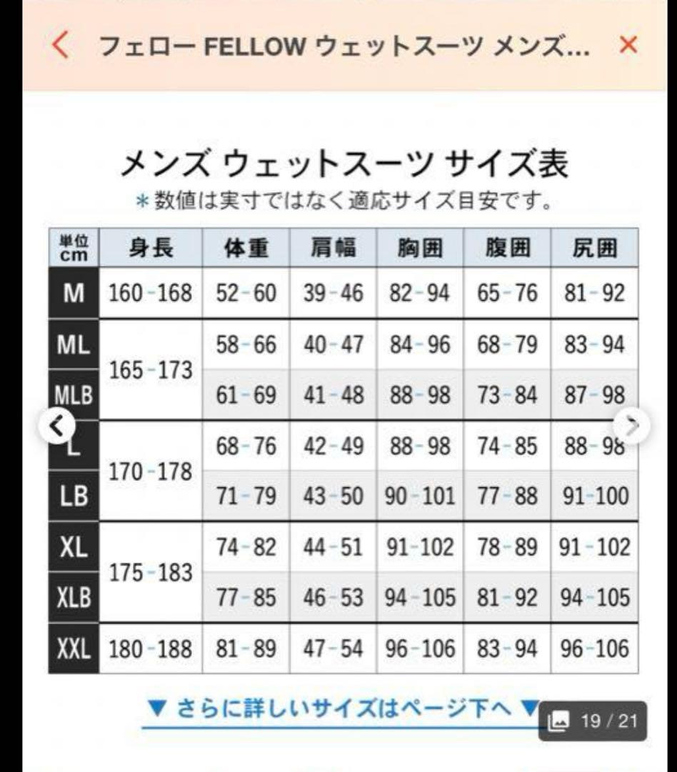 fellow ウエットスーツ　ロンスプ