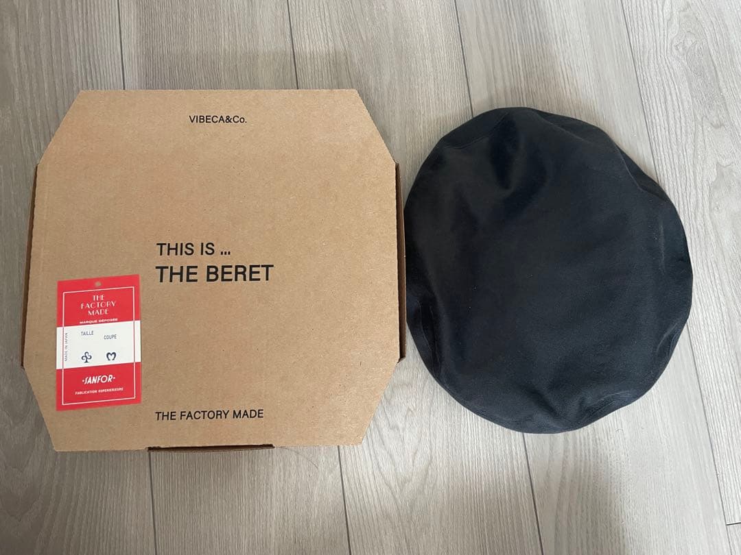 Vibeca THE BERET ベレー帽 FACTORY MADE