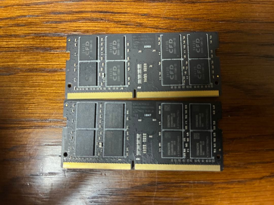 DDR4 16GB ノート用メモリ 2枚　32GB