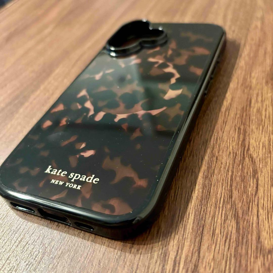 ケイトスペード iPhone17ケース べっこう MagSafe