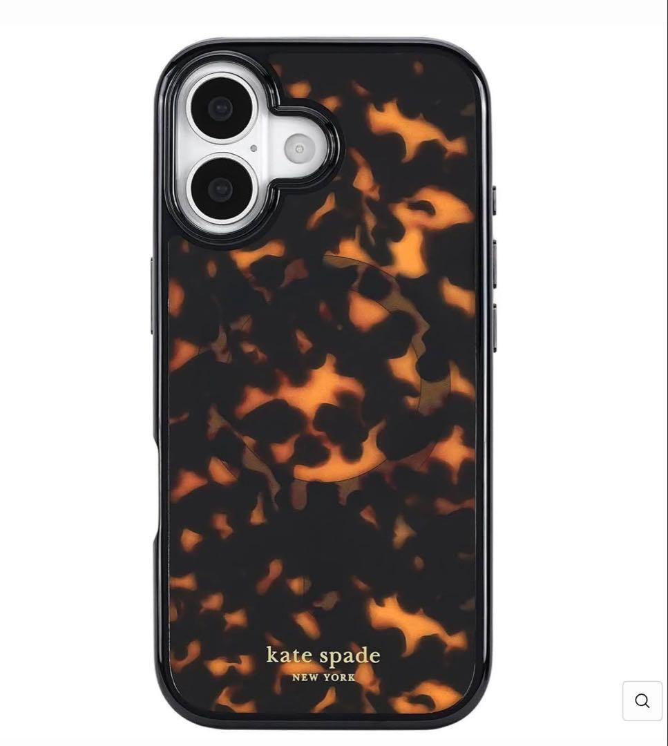 ケイトスペード iPhone17ケース べっこう MagSafe