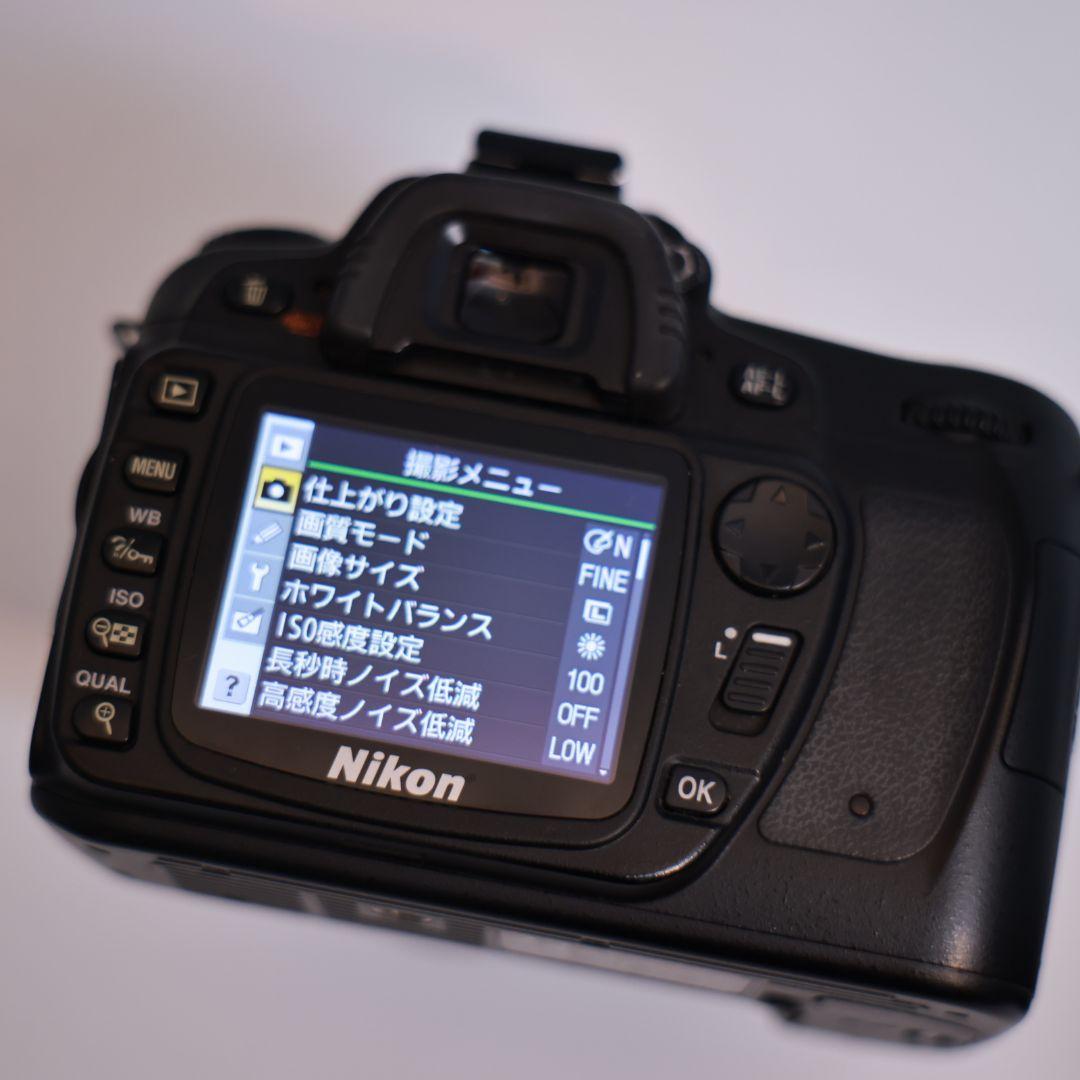 スマホ転送可作例あり Nikon D80 一眼レフデジタルカメラ 電池 レンズ