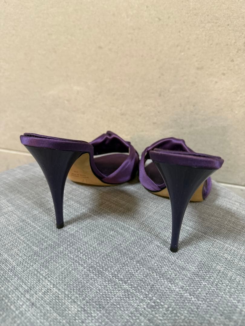 Giuseppe Zanotti・パープルミュール38