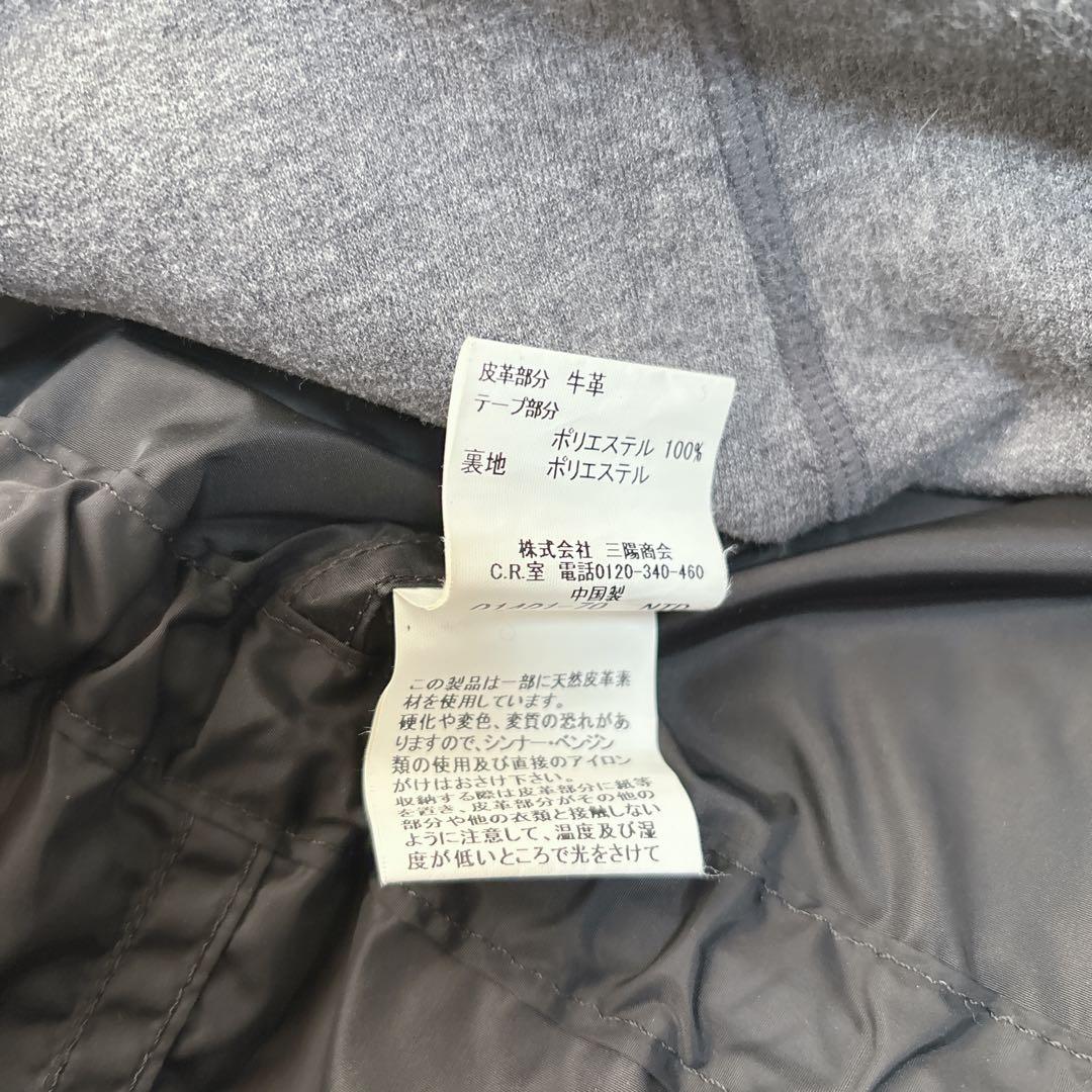 【美品】バーバリーロンドン　モッズコート　ナイロン　ノバチェック　ブラック