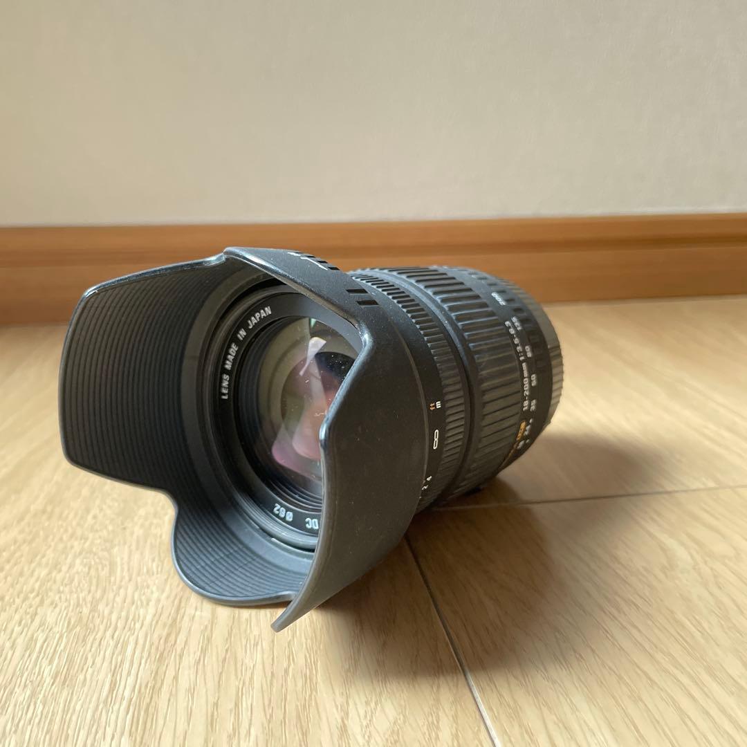 【美品】SIGMA 18-200mm f/3.5-6.3 DC キャノン用