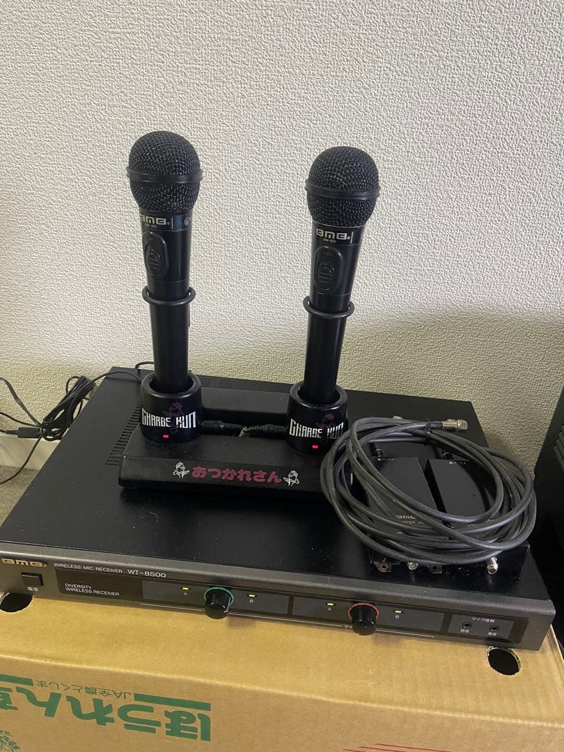 ワイヤレスマイクセット GMGコンバーター付き
