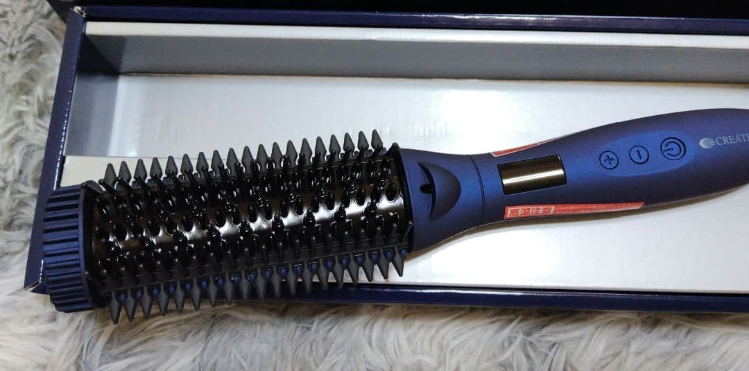 【新品】クレイツイオン スタイリング ブラシアイロン VIELLE S海外兼用