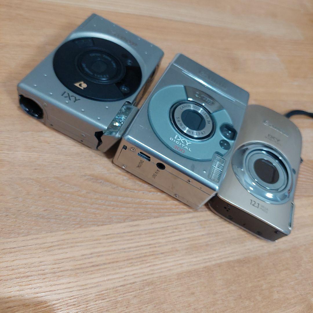 ジャンク品 デジカメ Canon IXY 3個セット