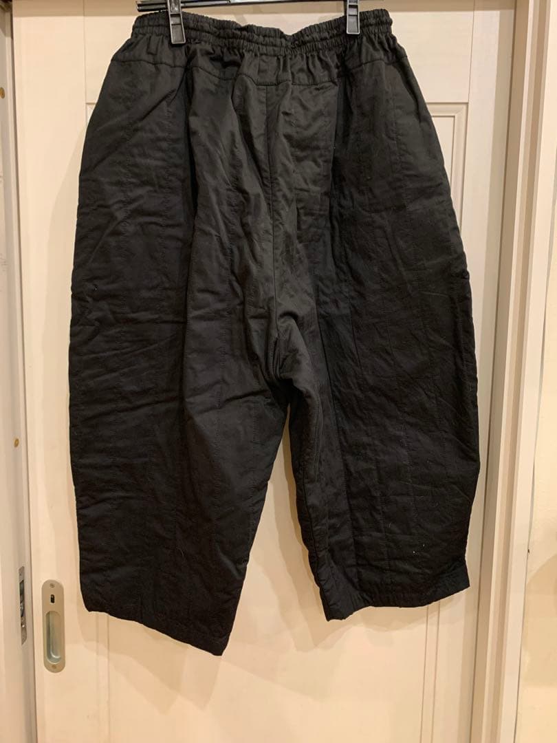 Khadi and co キルトパンツ black