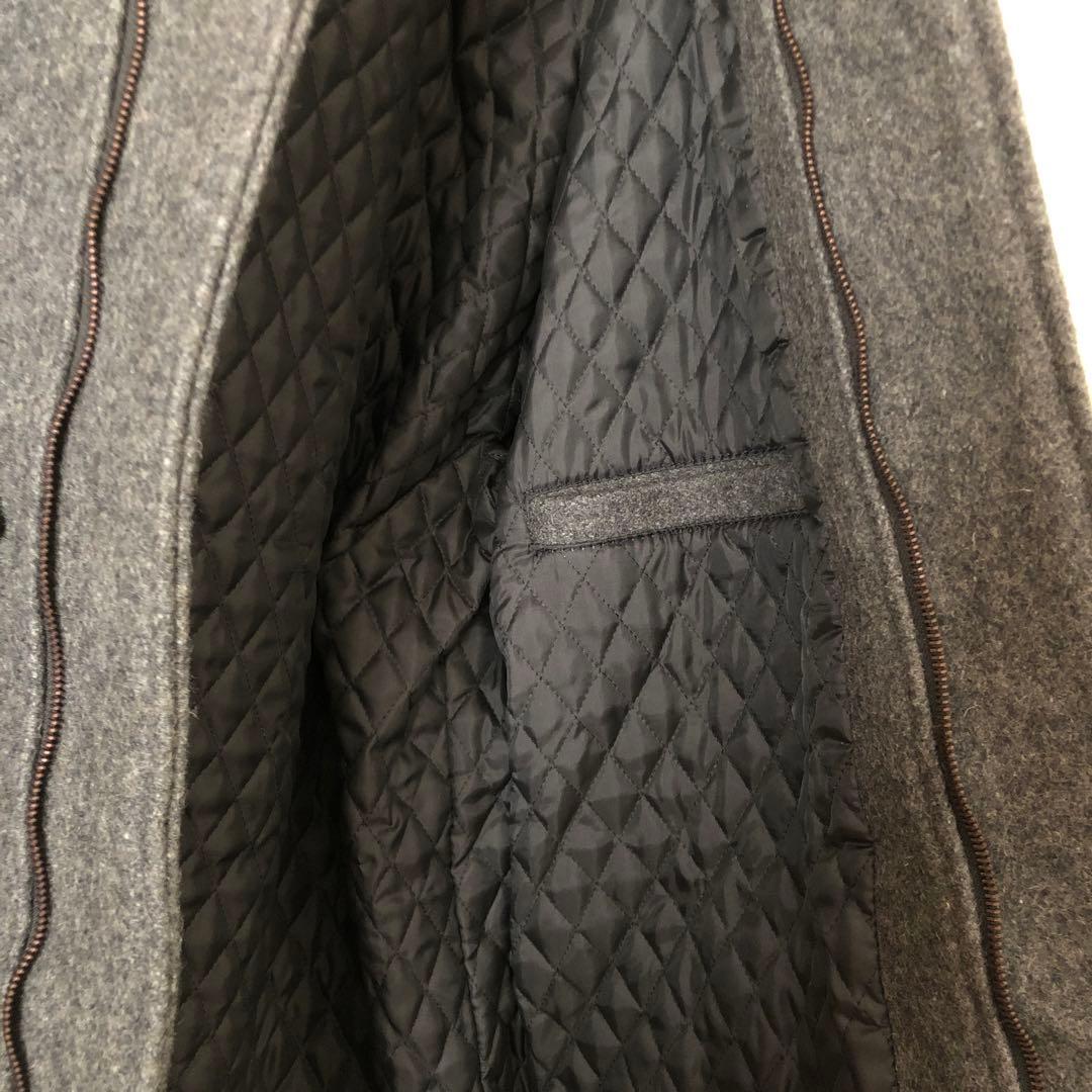 新品 SCHOTT USA製 ダッフルコート グレー 40 希少