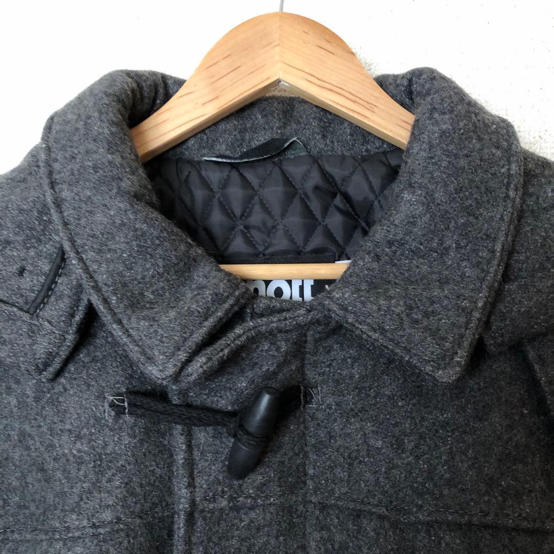 新品 SCHOTT USA製 ダッフルコート グレー 40 希少