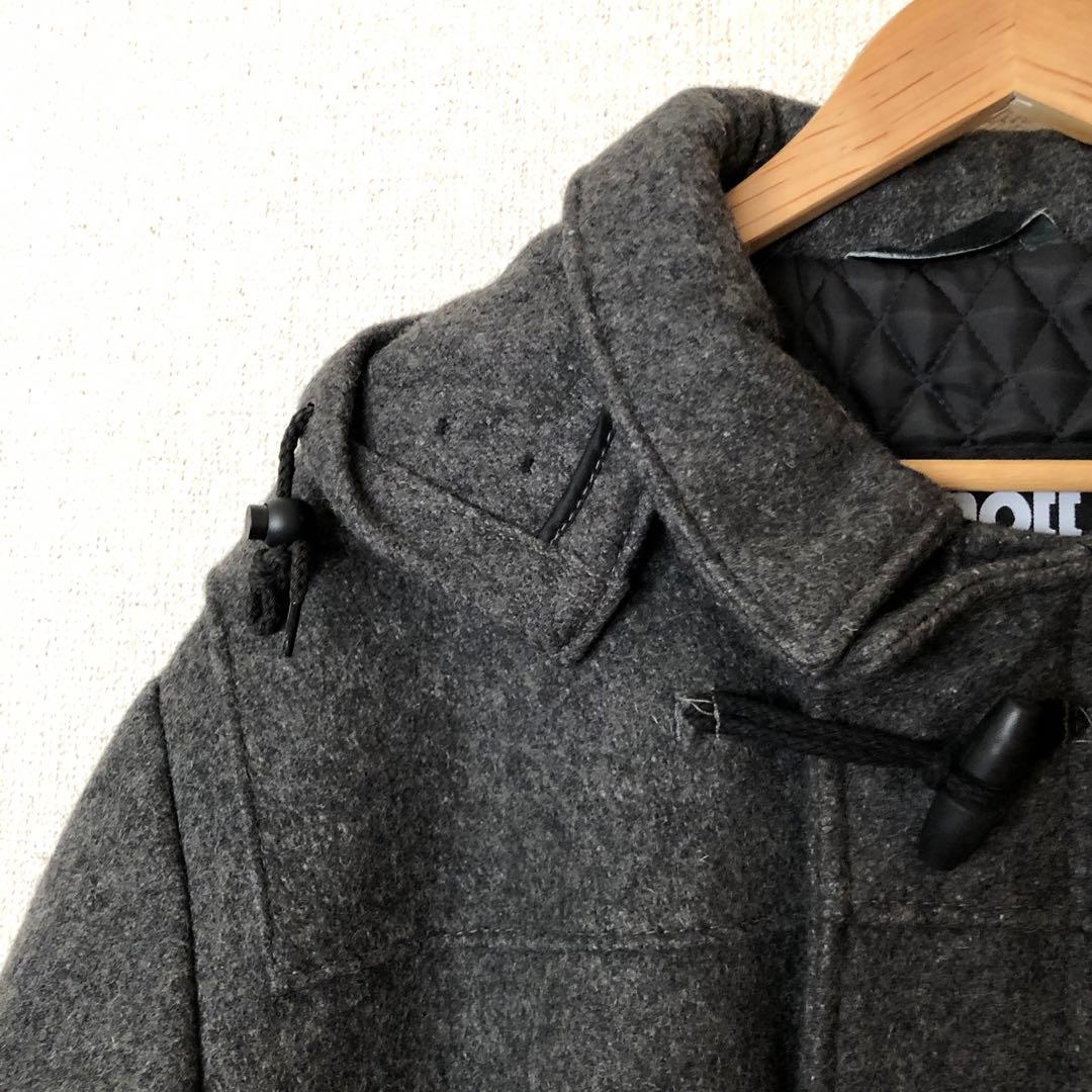 新品 SCHOTT USA製 ダッフルコート グレー 40 希少