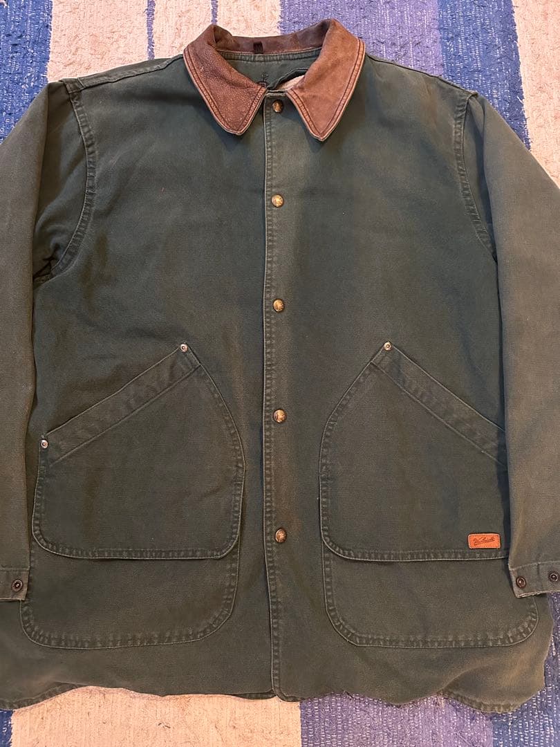 Woolrich 90s ハンティングジャケット　カバーオール　ライナー付　L