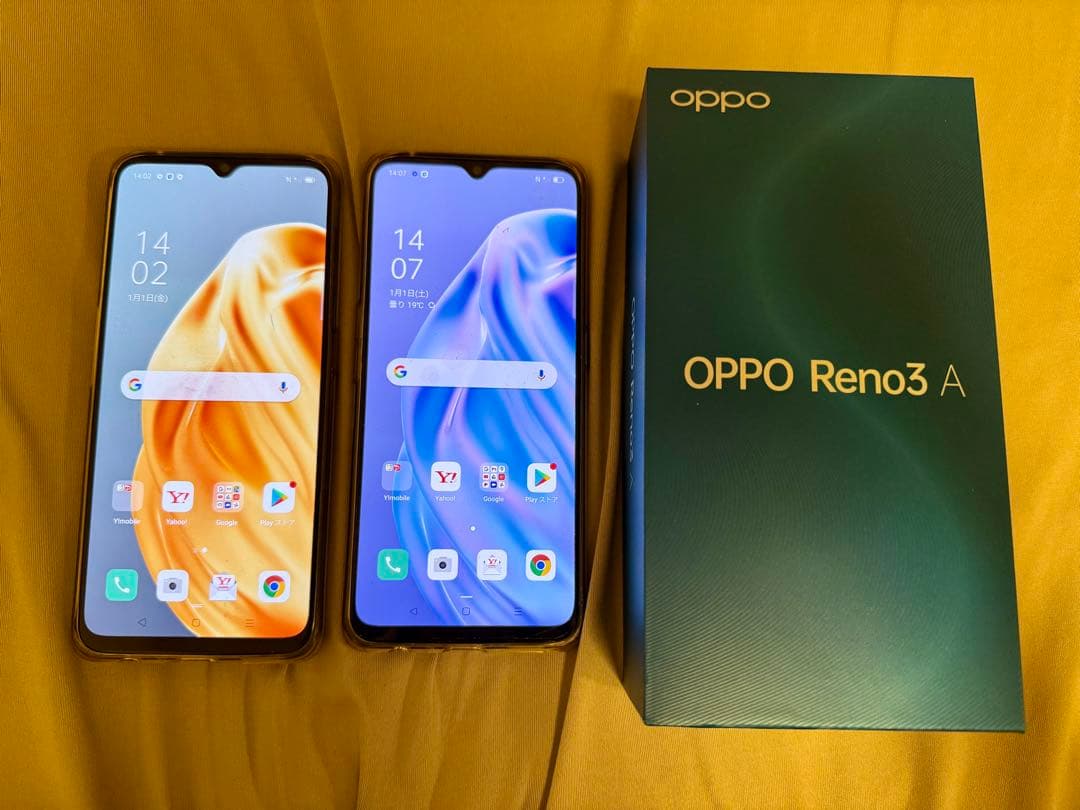A002OP OPPO ワイモバイル 本体のみ SIMロックあり 2台セット
