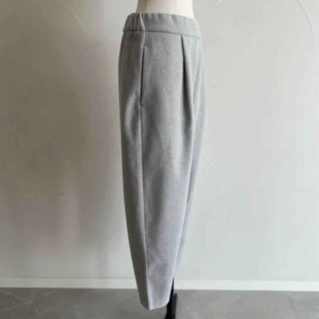 【新作・新品】JULY NINE ふわもちパンツ グレー 40 ジュライナイン