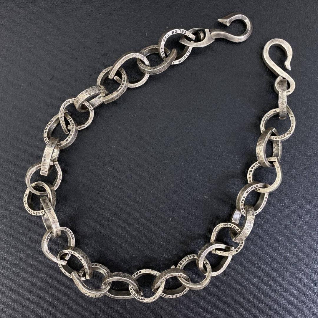 RUDE GALLERY CHAOS DESIGN シルバー ウォレットチェーン