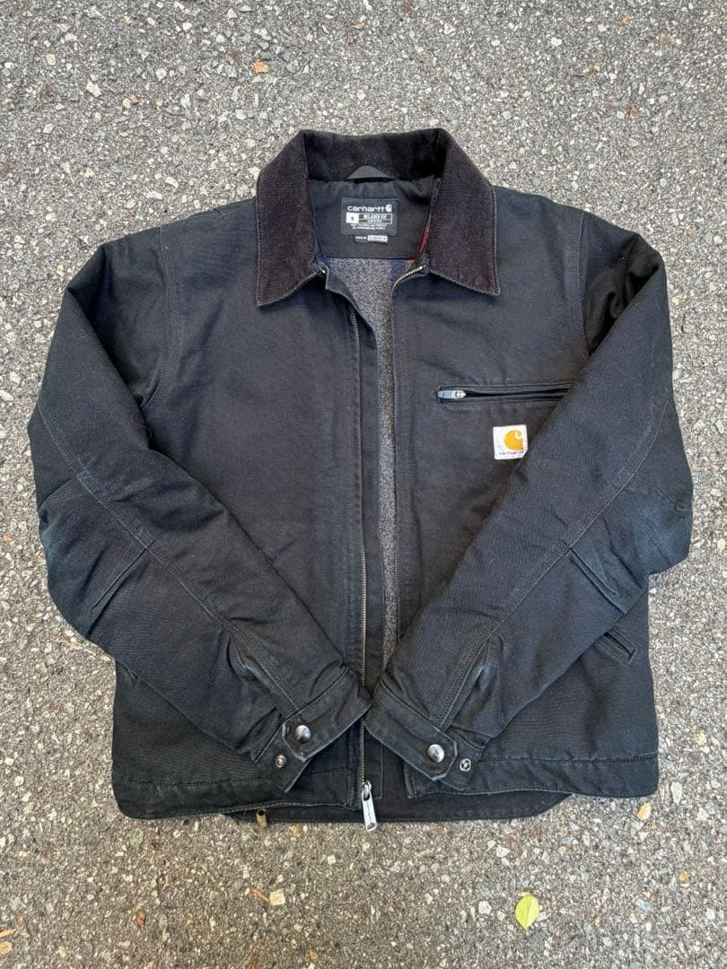 Carhartt 103828 デトロイトジャケット/S ブラック