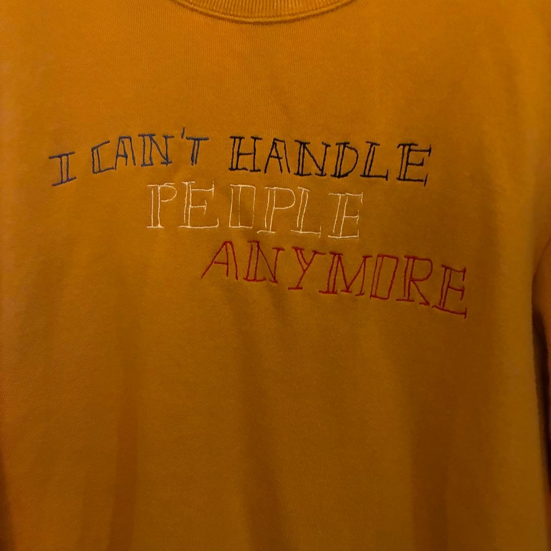 UNDERCOVER 23AW裏毛刺繍スウェット