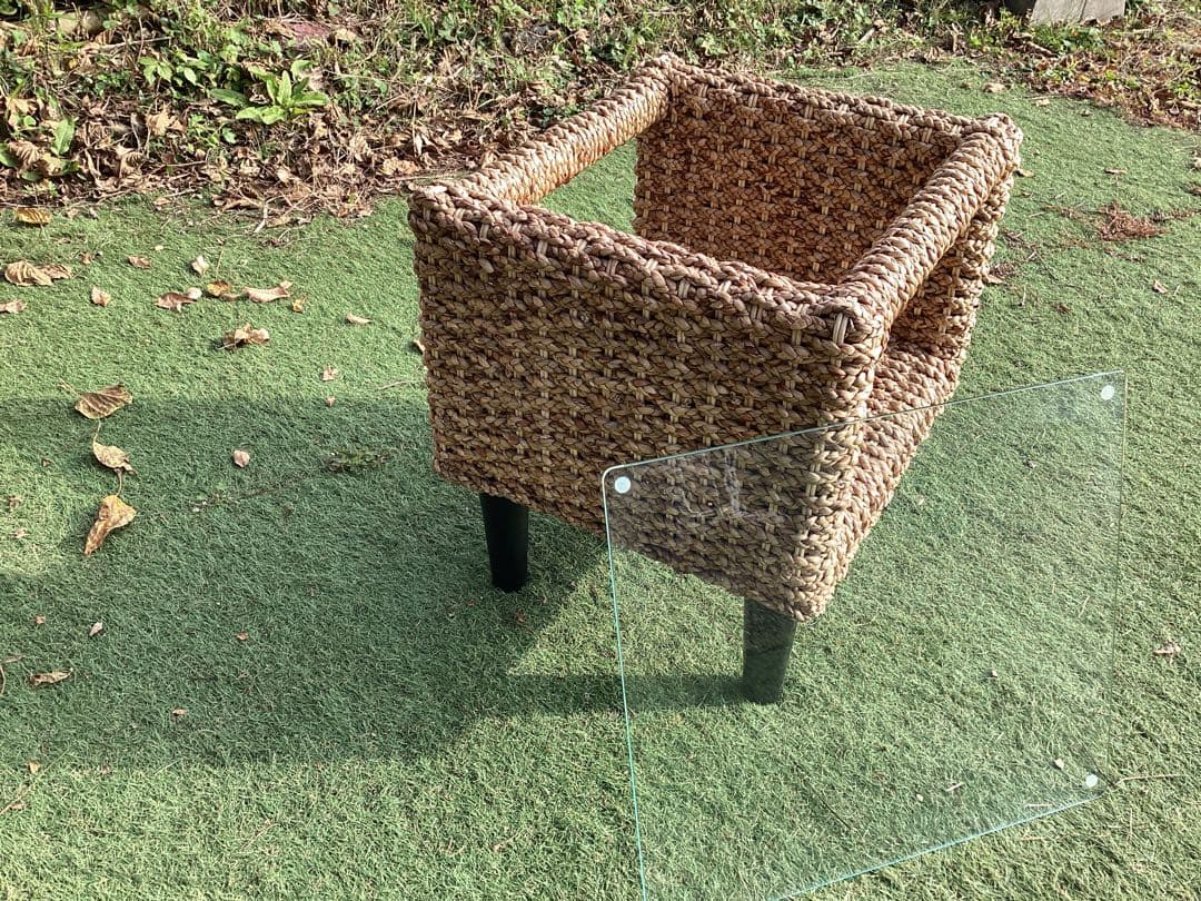 [ ☆ゆう☆　]ウォーターヒヤシンス　サイドテーブル