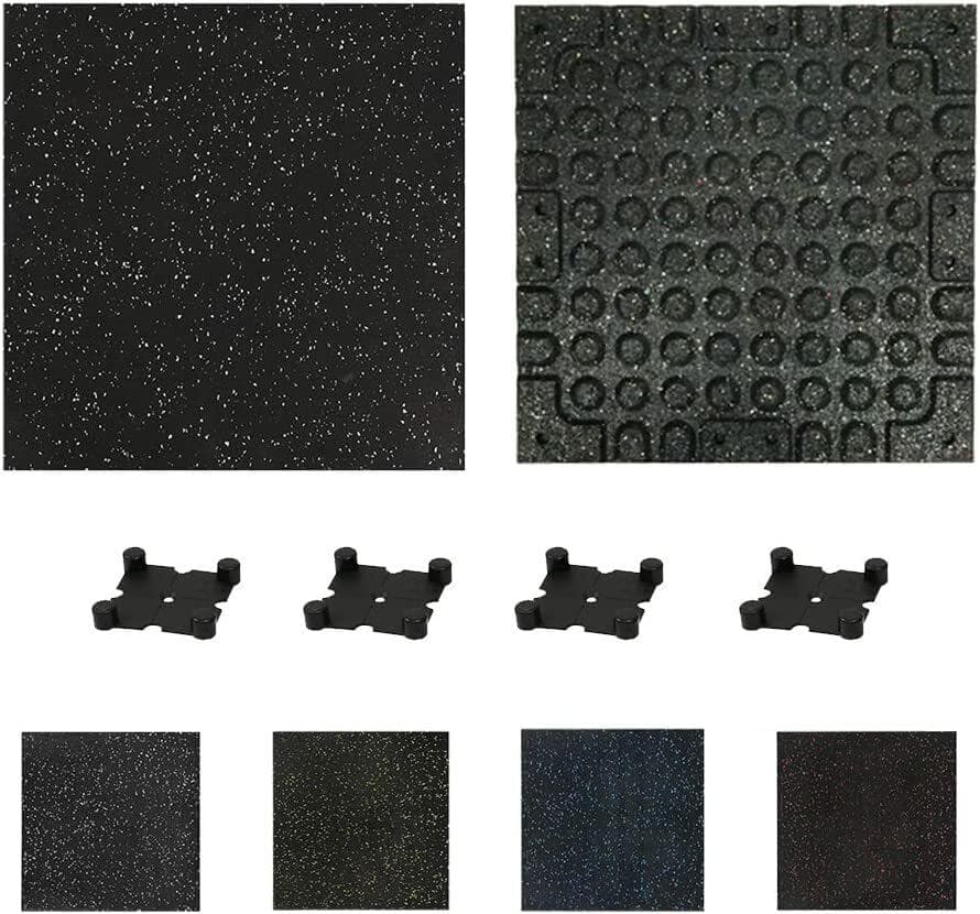 [120枚セット] ホームジム用ゴムマット ゴムマット ジム ジムマット20m