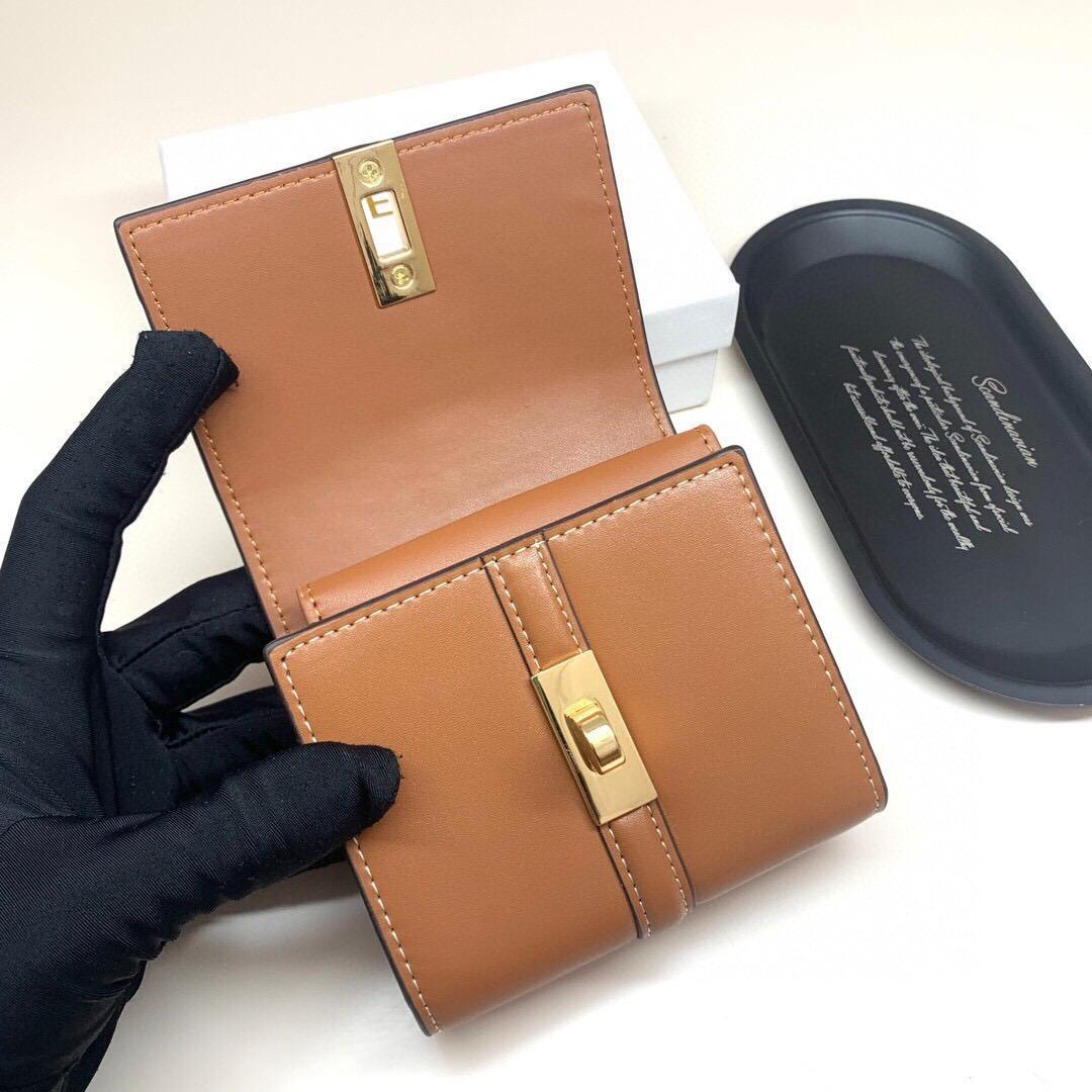 CELINE ブラウン 三つ折り財布
