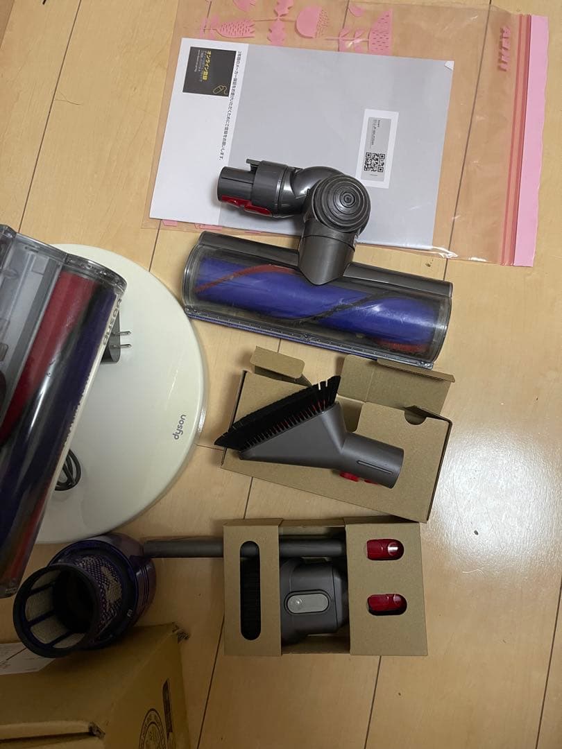 【美品)Dyson コードレスクリーナー V11 sv14 スタンド付け