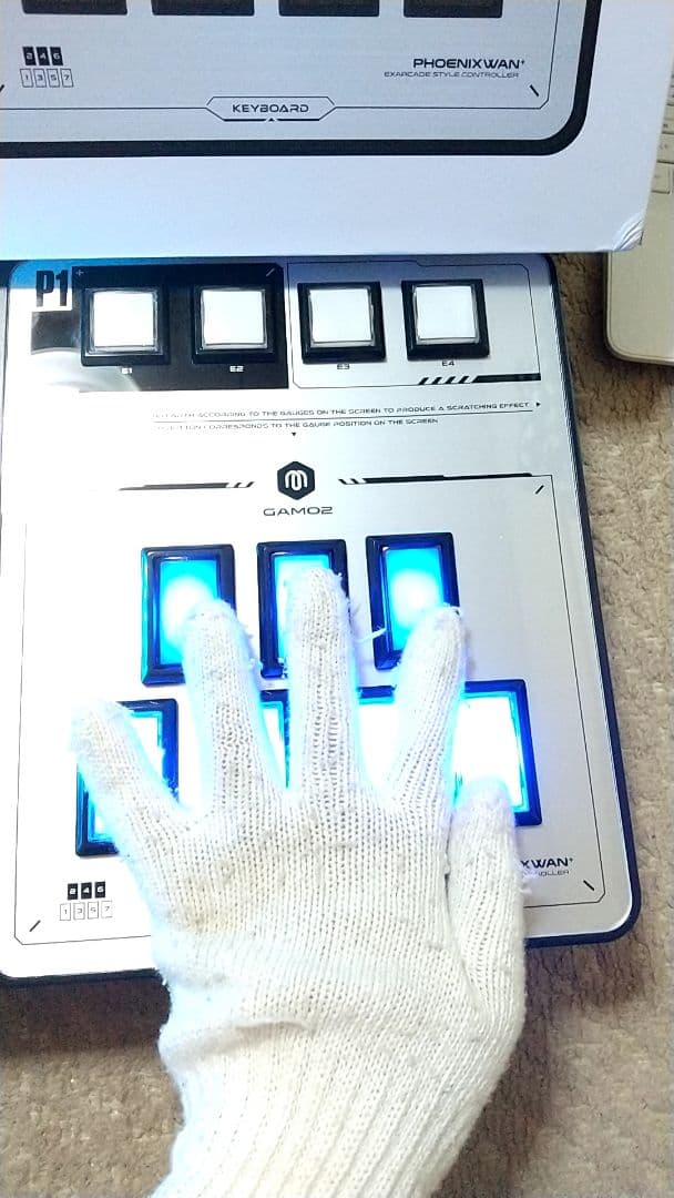 美品 beatmania フェニックスワン 新基板 ライトニング モデル 三和