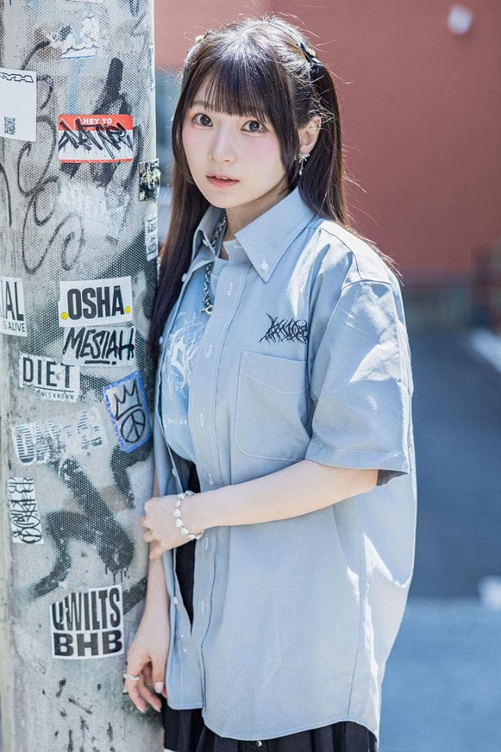 青木陽菜 GEKIROCK コラボ シャツ