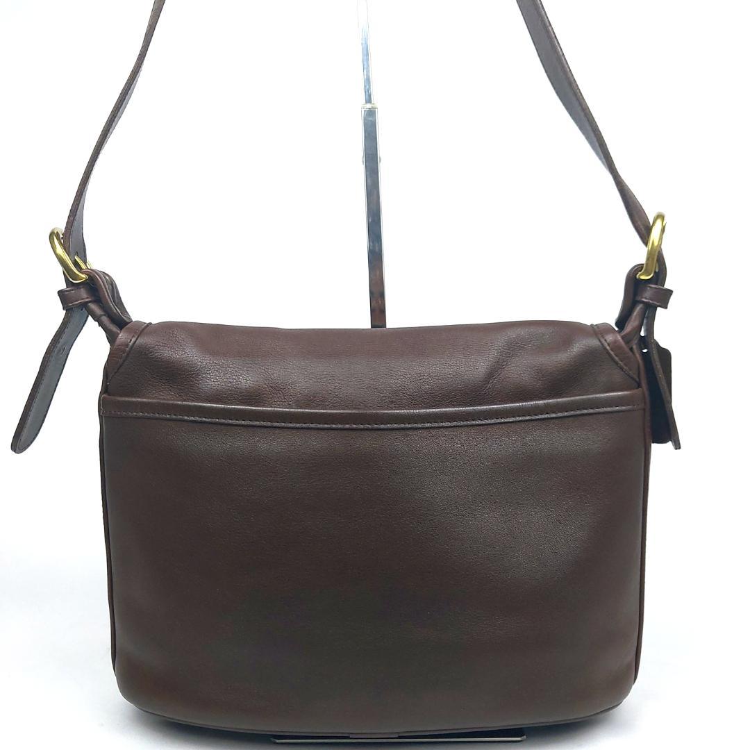 COACH オールドコーチ 4150 ショルダーバッグ グラブタンレザー