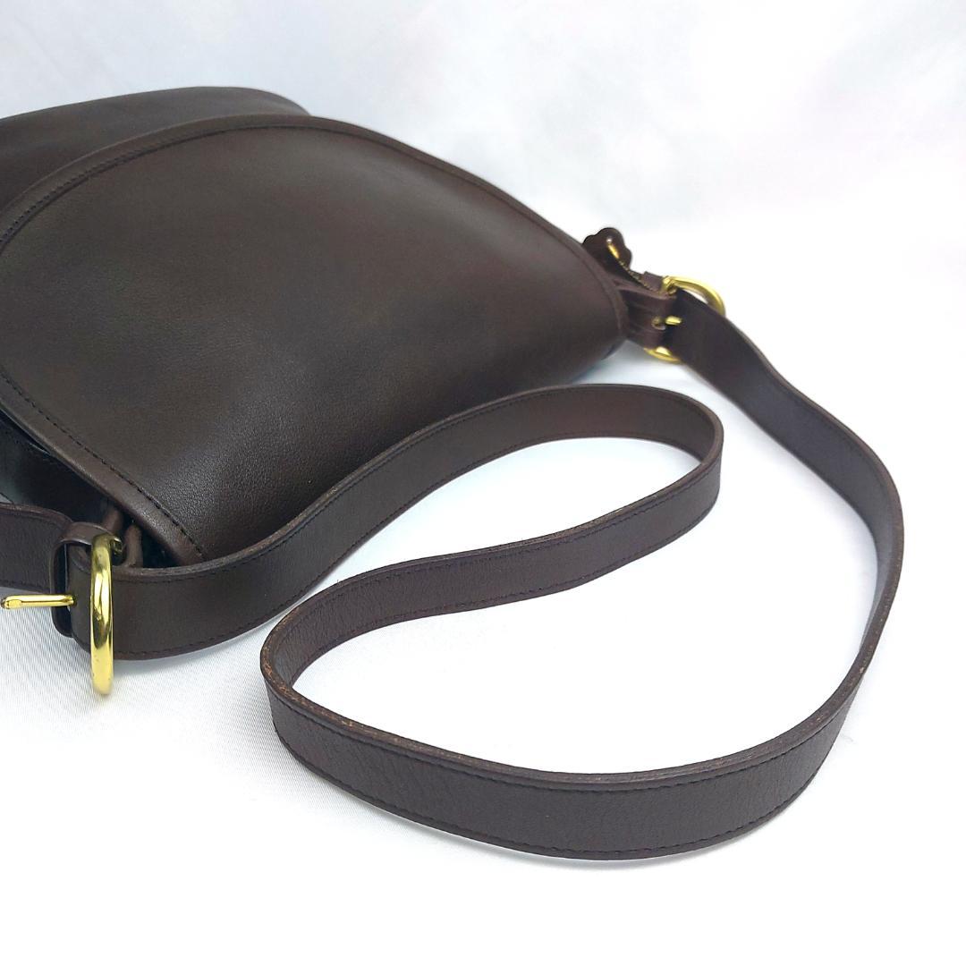 COACH オールドコーチ 4150 ショルダーバッグ グラブタンレザー