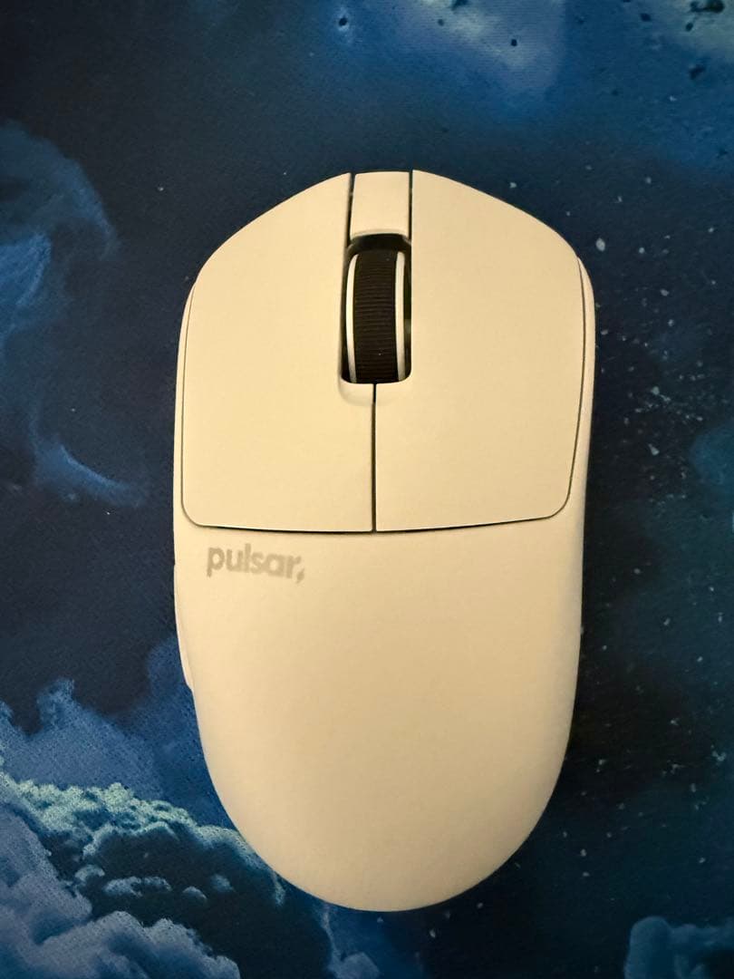 Pulsar X3 ホワイト ワイヤレスマウス 本体