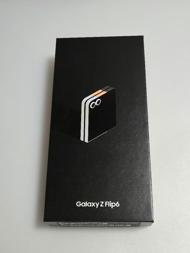 Galaxy Z flip 6 SIMフリー 256GB クラフテッドブラック