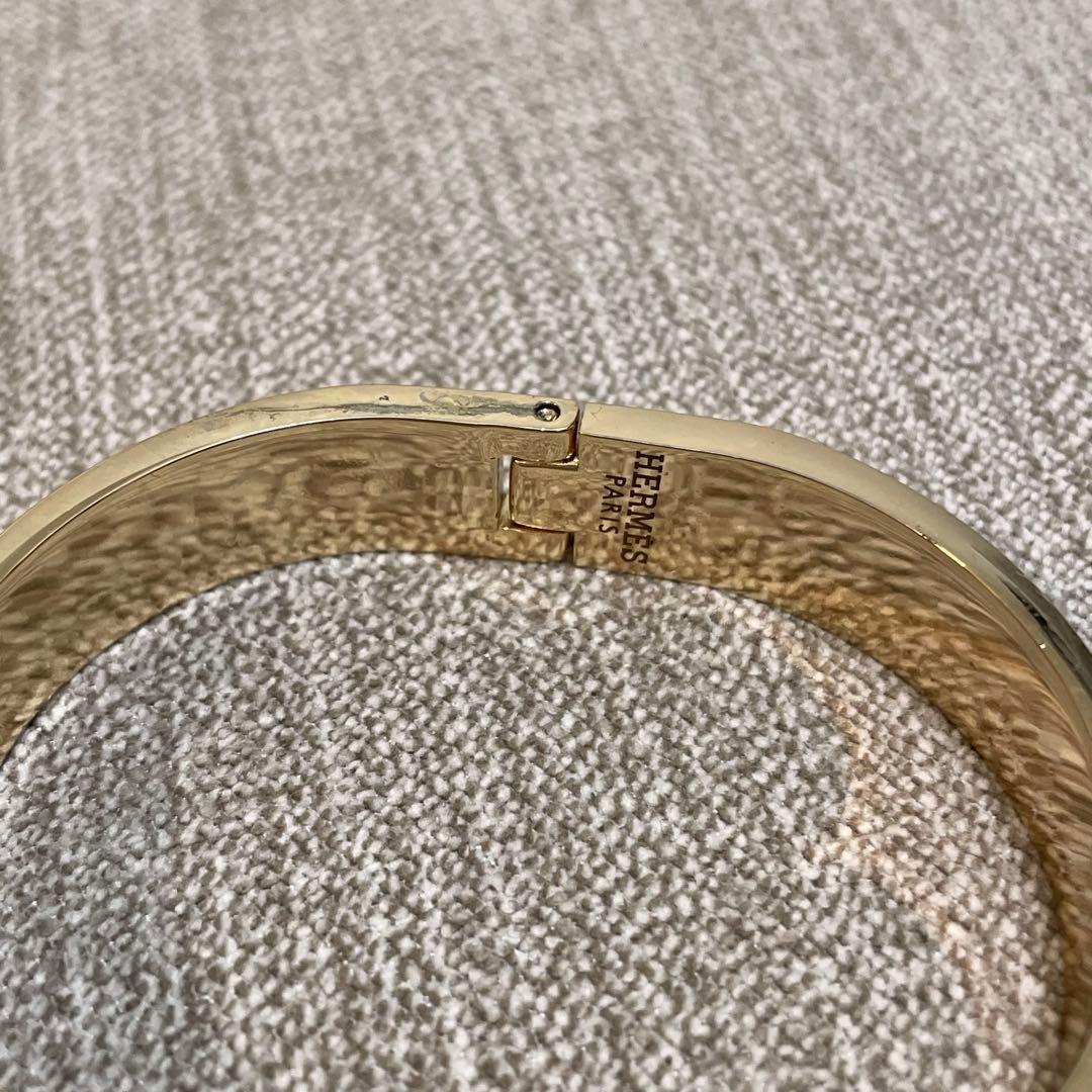 HERMES ピンクバングル