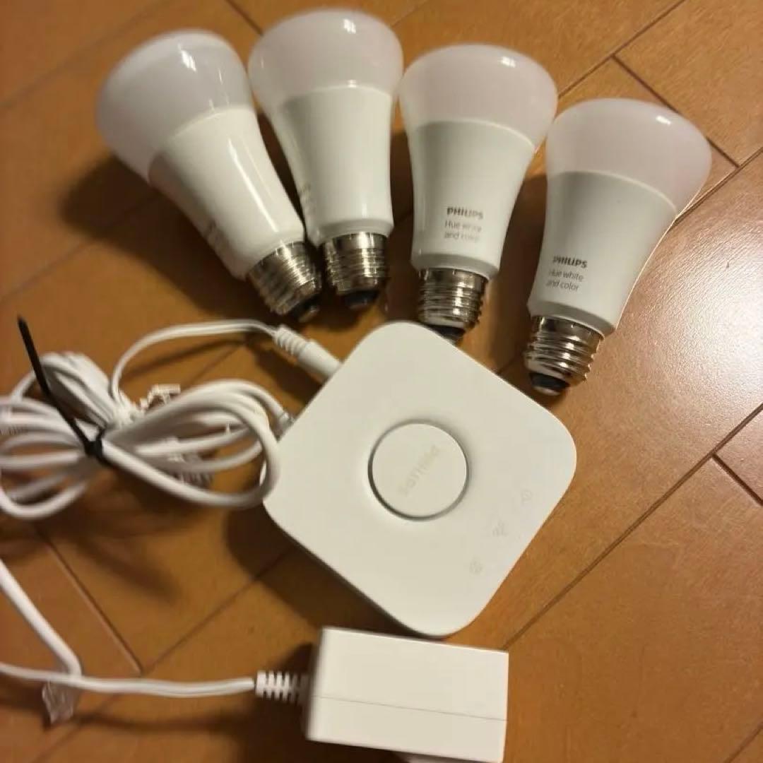 Philips Hue LED電球 1100lm 4個セット フルカラー