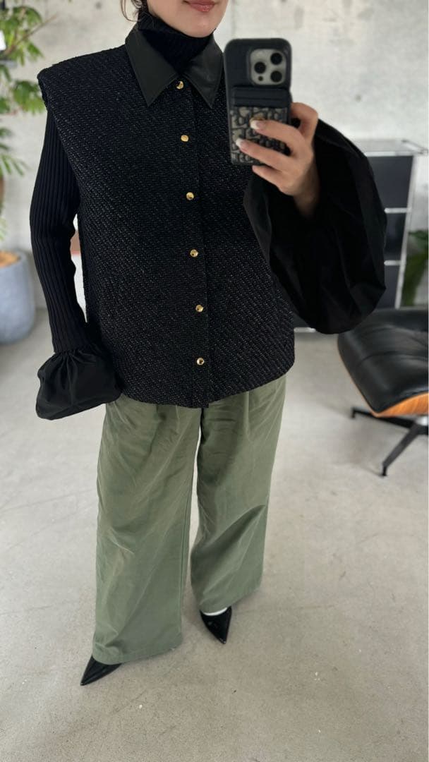 【未使用】GIRLISH St.cecilia カラードジレ