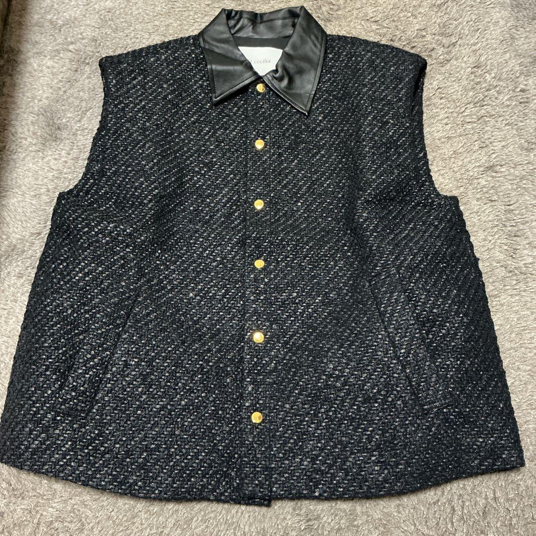 【未使用】GIRLISH St.cecilia カラードジレ