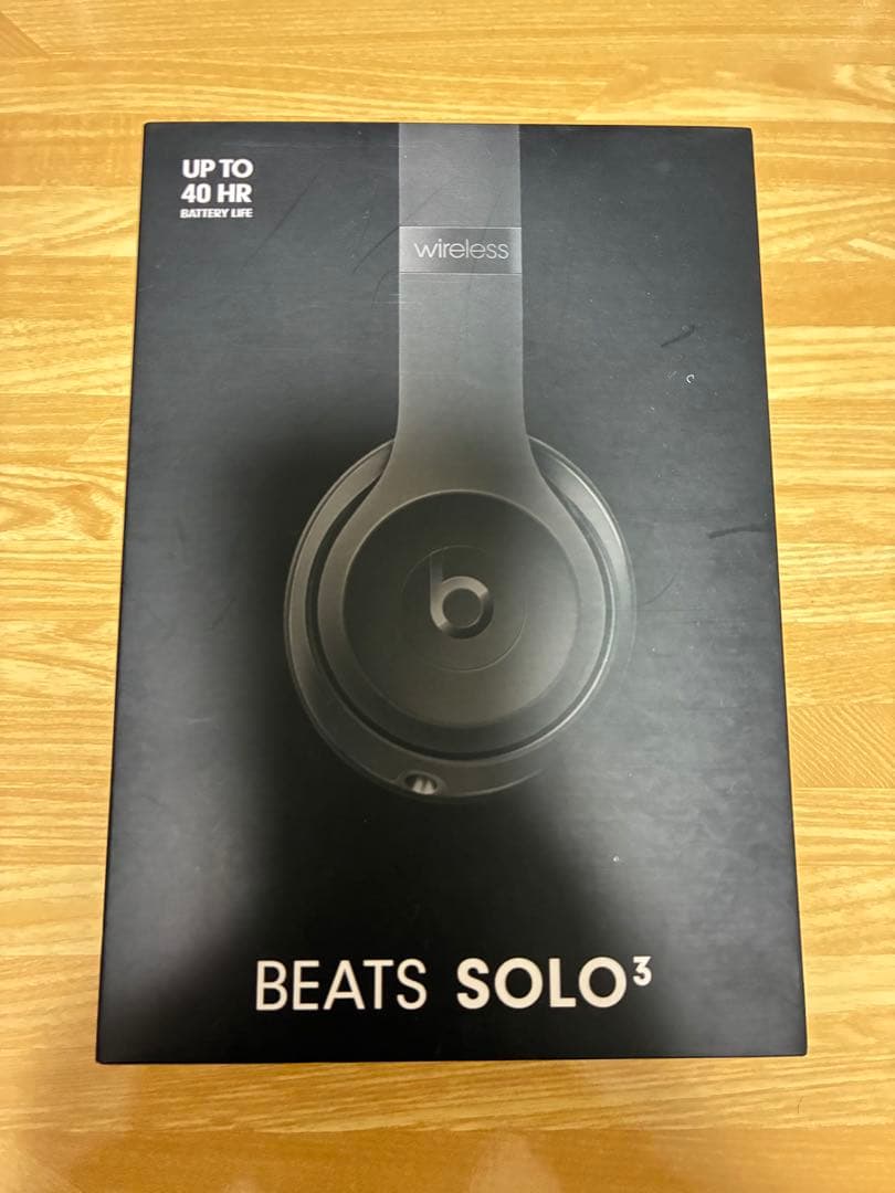 Beats Solo3 ワイヤレスヘッドホン ブラック