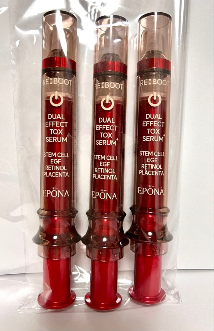 【3本】EPONA RE:BOOT DUAL EFFECT TOX SERUM