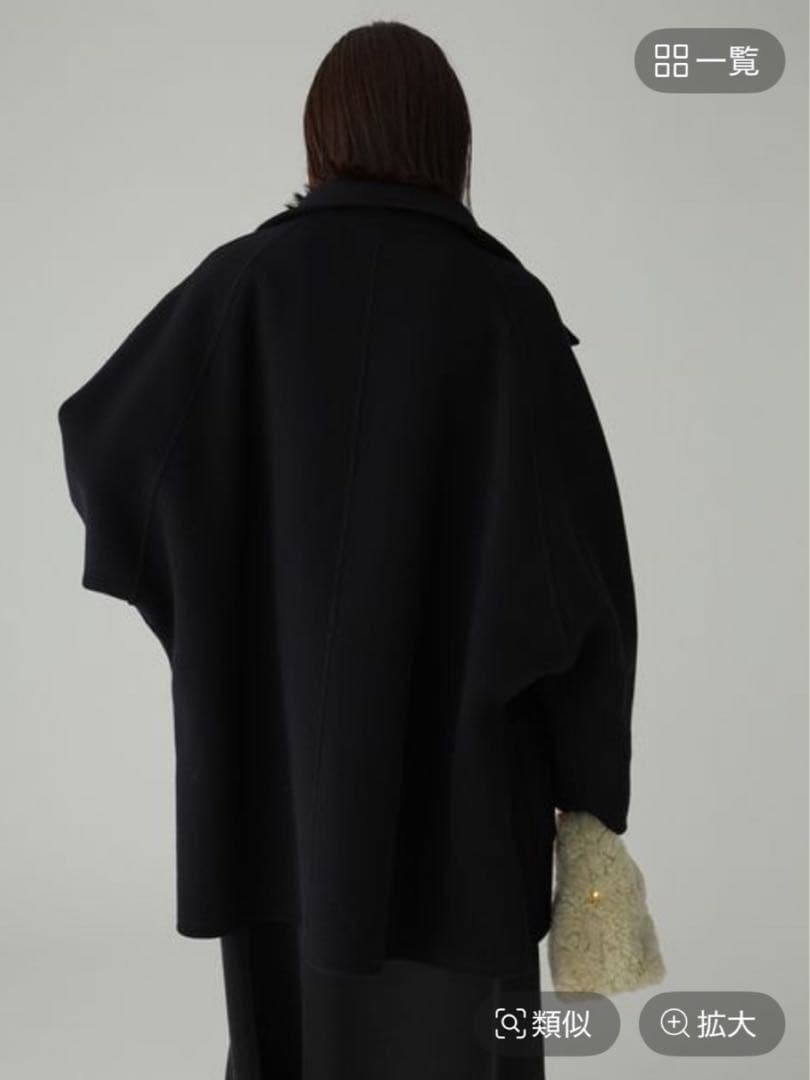 【BABYLONE】バビロン⭐︎未使用　ウールドルマンコート黒