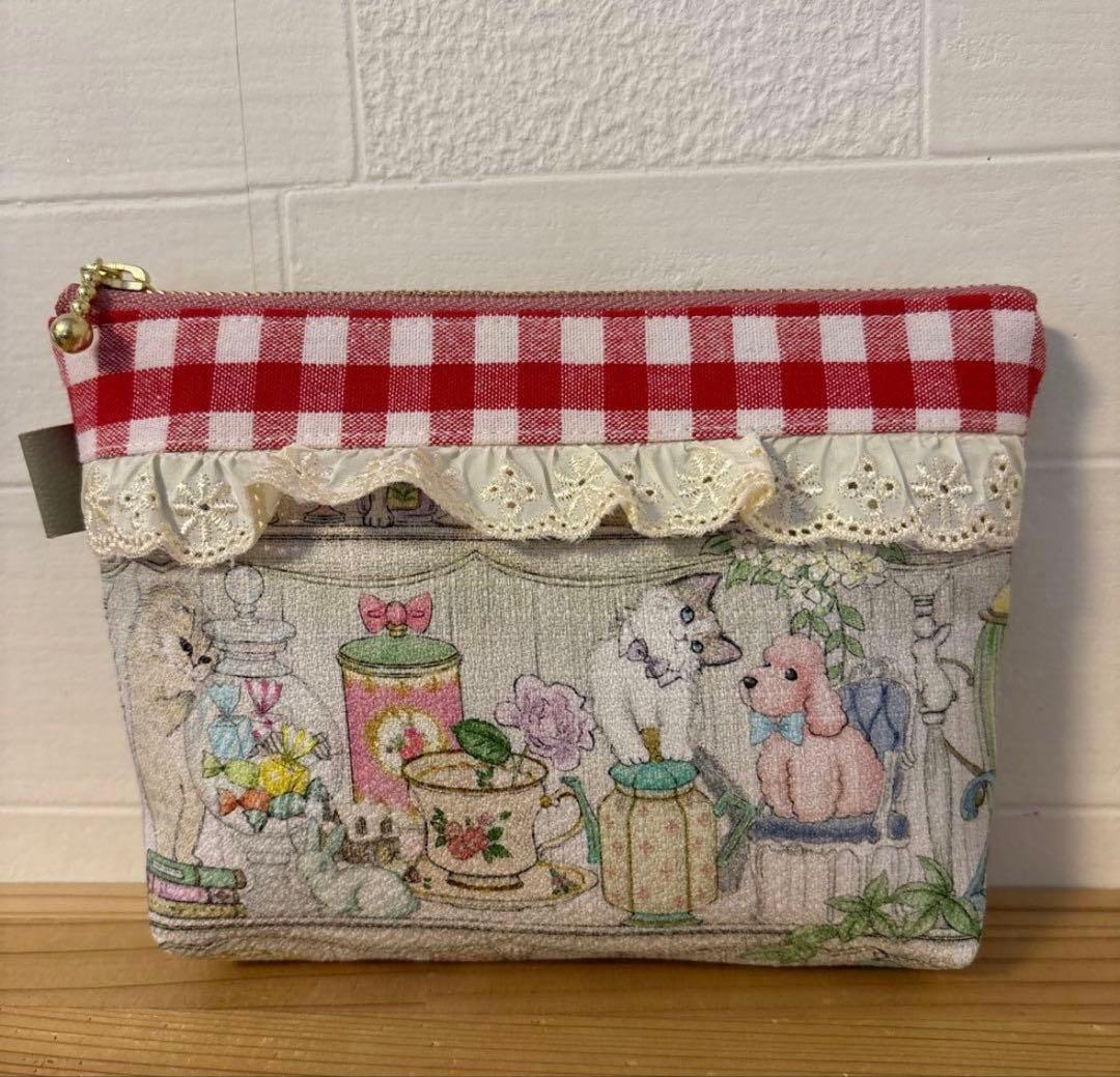 おまとめページ　巾着　ポーチ　ユキエモン　猫柄　人気　ハンドメイド