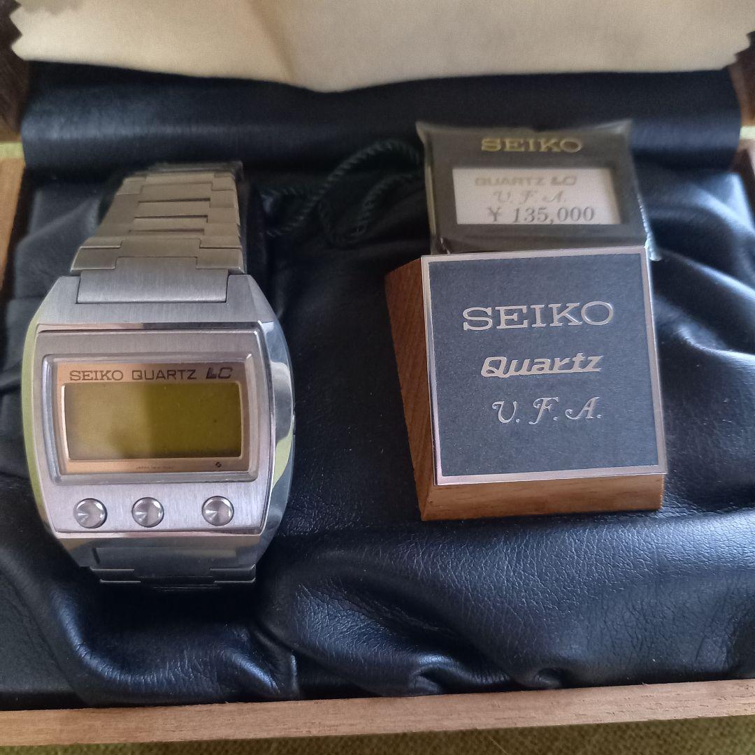 SEIKO QUARTZ LC デジタル腕時計 未使用