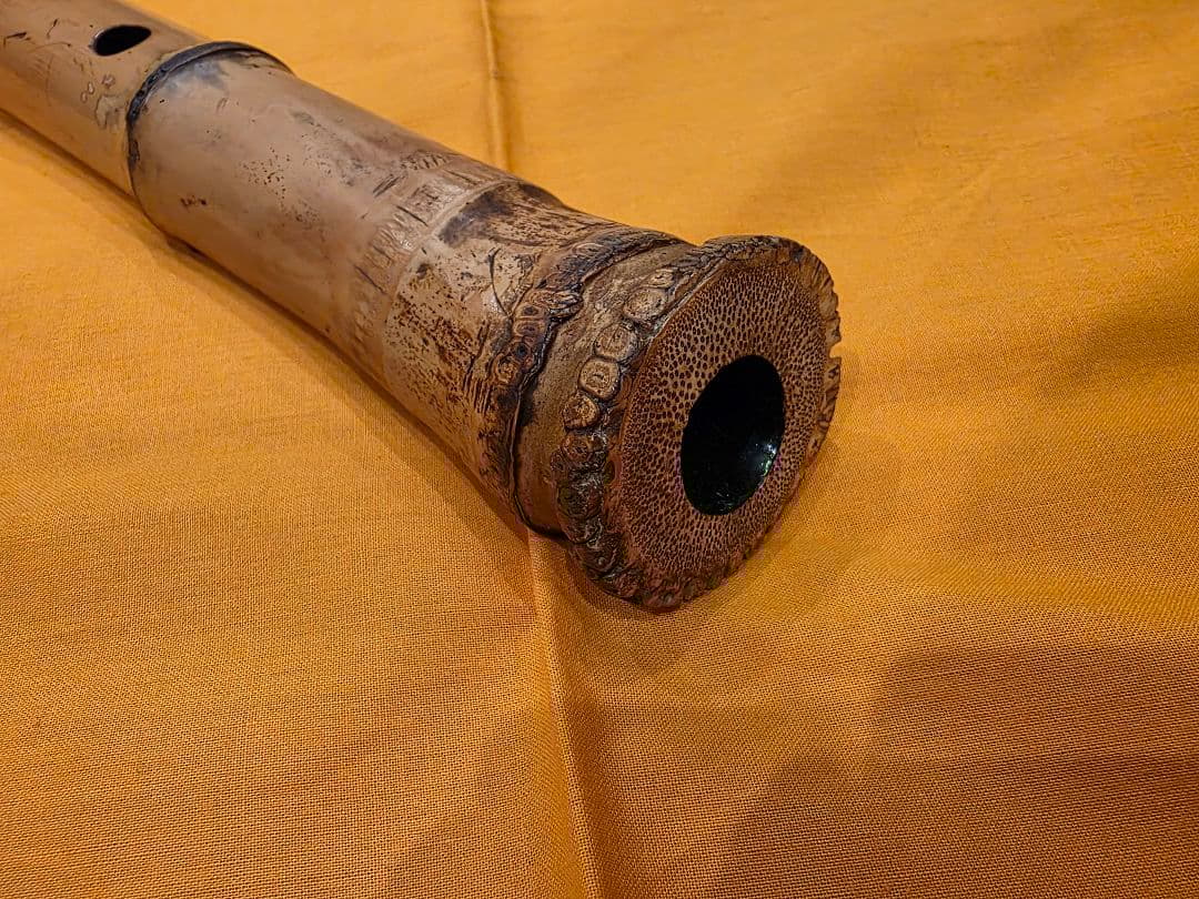 尺八本体 2尺 C管 泉童銘 琴古流