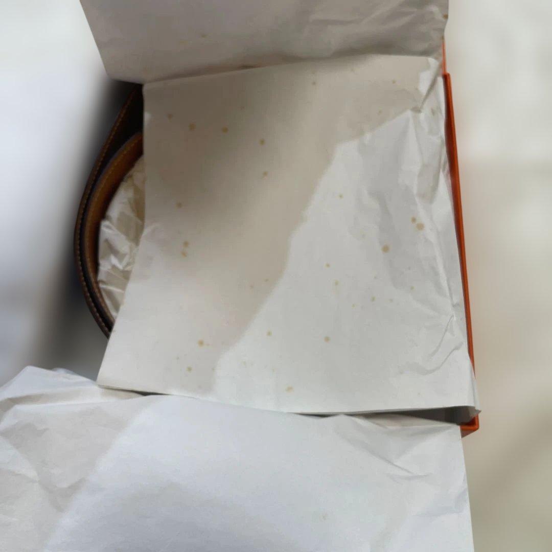 HERMES ベルト 黒 80 サイズ 箱付き